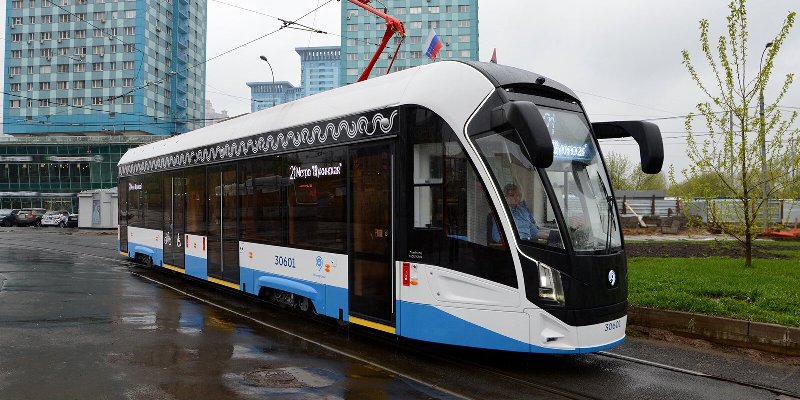 Новые трамваи вышли на маршруты на северо-западе столицы