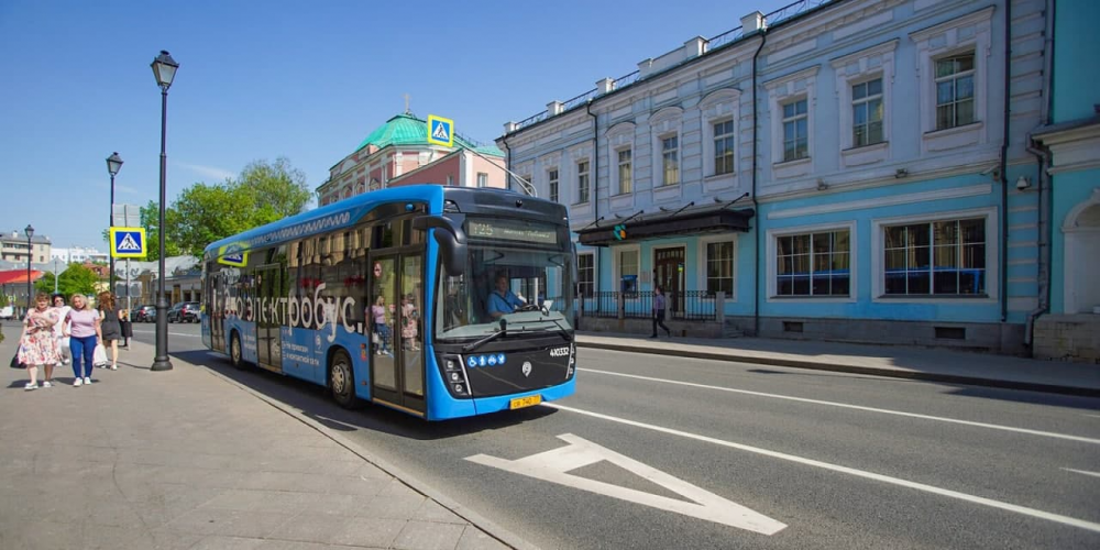 Юбилейный 650-ый электробус поехал по улицам столицы