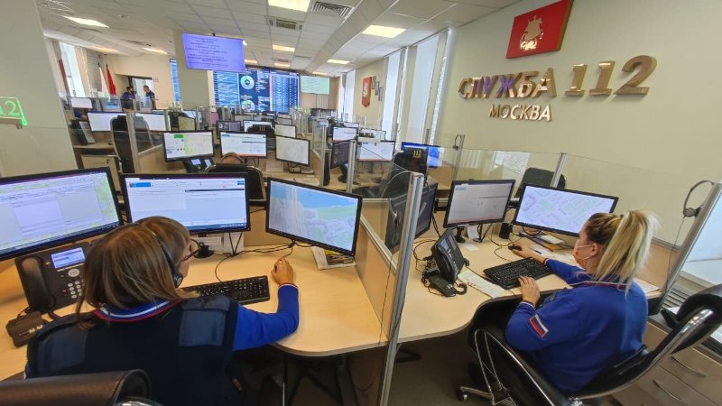 С начала года в Службу 112 Москвы поступило более 5 тысяч сообщений от системы ЭРА-ГЛОНАСС